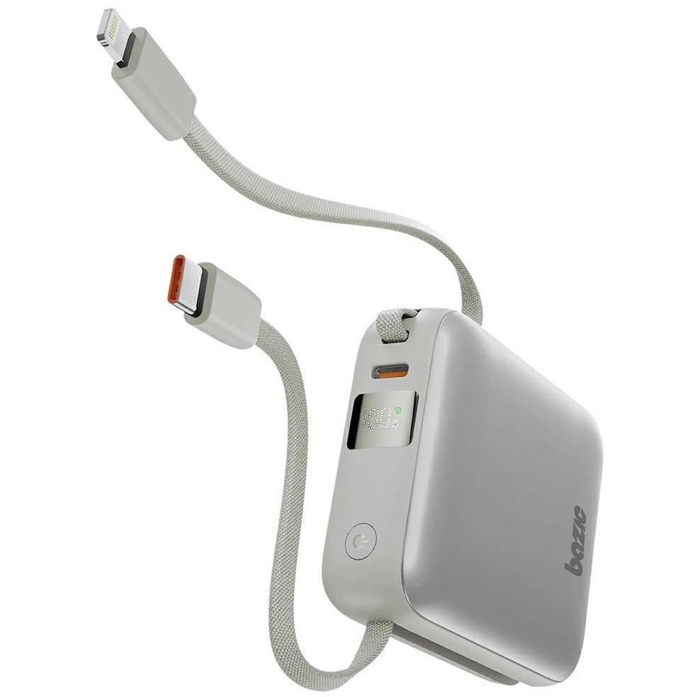 Energea Bazic Fusion Mini 10000 mAh Power Bank USB-C/Lightning Gri